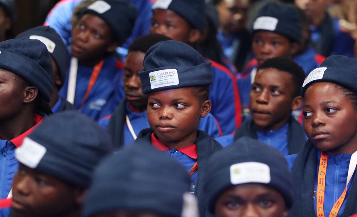 Team Limpopo at the 2026 Winter National School Sports Championships hosted at KuGompo City, Eastern Cape
